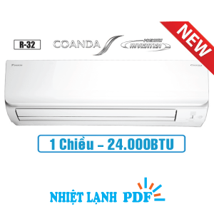 Điều Hòa Daikin 1 chiều 24.000BTU inverter FTKC71UVMV