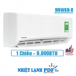 Điều hòa Panasonic 1 chiều 9000BTU N9WKH-8