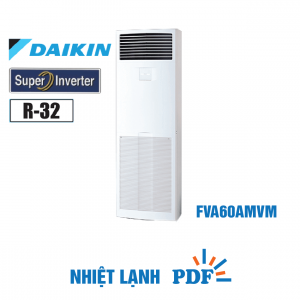 Điều hòa tủ đứng Daikin inverter 21.000BTU FVA60AMVM